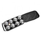 Petanque Spokey Klasická sada 8 ocelových koulí v praktickém transportním obalu.
- 8 ocelových koulí o váze...