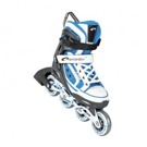 Inline brusle Spokey RIBON modré Pohodlné kolečkové brusle s nastavitelnou velikostí v rozmezí 3 čísel. Kvalitní a lehký hliníkový...  