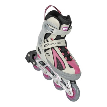 Inline brusle Spokey ROOKIE fialové