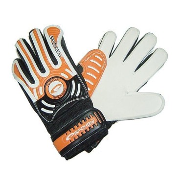 Brankářské rukavice Spokey JUNIOR oranžové