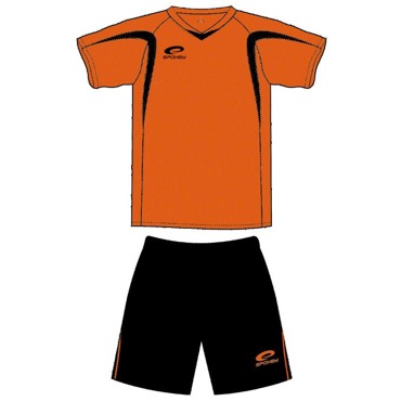 Fotbalový dres Spokey SHANK černo-oranžový