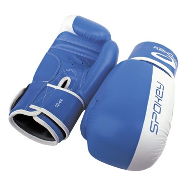 Boxerské rukavice Spokey DUKE modré