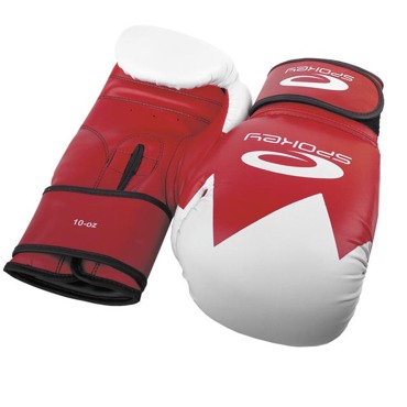 Boxerské rukavice Spokey FIST červené