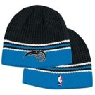 Kulich NBA MAGIC pletená čepice Adidas, 100% acrylic, logo Magic a logo NBA, barva modrá, černá, vel. dospělá  