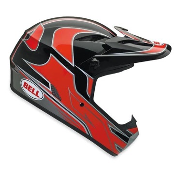 Downhill/BMX přilba Bell Drop 10 red/black