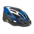 Sportovní přilba Bell Venture 10 blue/black Venture je přilba s třiadvaceti větracími otvory, krátkým zakulaceným štítkem, aerodynamickým...  