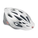 Sportovní přilba Bell Venture 10 white/silver Venture je přilba s třiadvaceti větracími otvory, krátkým zakulaceným štítkem, aerodynamickým...  