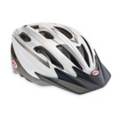 Sportovní přilba Bell Ukon FS 10 white/silver Jednoduchá a stylová přilba klasického, decentního tvaru s krátkým, praktickým štítkem. Ventilaci...  