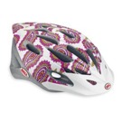 Dětská přilba Bell Alibi 10 white/magenta paisley Každý mladý cyklista potřebuje své Alibi - přilbu, která poskytne věrohodnou výmluvu, proč vyjet...  