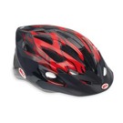Dětská přilba Bell Alibi 10 black/red flames Každý mladý cyklista potřebuje své Alibi - přilbu, která poskytne věrohodnou výmluvu, proč vyjet...  