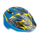 Dětská přilba Bell Splash 10 blue super heroes Nový dětský model v nabídce značky Bell nabízí revoluční upínání One-Step Fit.  