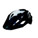 TITAN-PRO titan/černá TITAN - MTB helma s integrovaným univerzálním držákem - Umožňuje snadné připevnění světla nebo...
