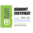 Dárkový certifikát - 2000 Kč