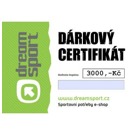 Dárkový certifikát - 3000 Kč