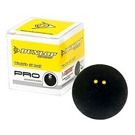 Squashový míč Dunlop - 2 žluté tečky Squashový míč Dunlop Revelation Pro xx (2 žluté tečky) je  nejpoužívanější míč všech squashových...  D