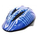 Dětská přilba Etape Pony modrá 14 ventilačních otvorů, síťka proti hmyzu, přední integrovaný kšilt, upínací systém Easy Ring...