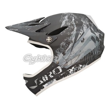 Downhill/BMX přilba Giro Remedy 10 matte titanium shards
