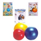 Míč Classic Plus Gymnic 75 cm + publikace zdarma Pomáhá zlepšit poruchy svalového napětí a koordinační poruchy, napravit vybočení páteře a kulatá...  G