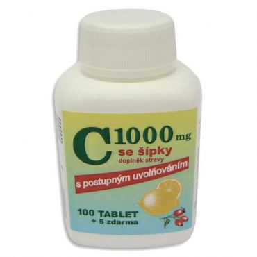 Vitamín C 1000mg s postupným uvolňováním 105 tbl z kategorie .