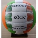 Volejbalový míč School New šitý Köck zelený mb