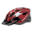 Přilba Mango Hero červená Příjemně tvarovaná MTB přilba. Inovativní technologie zapínání a odolnosti skořepiny. Síťka proti...