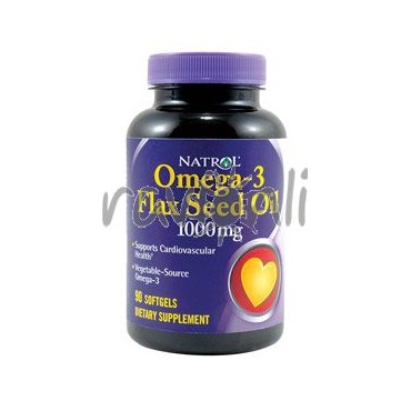 Flax Seed Oil 90tbl zdravý cholesterol