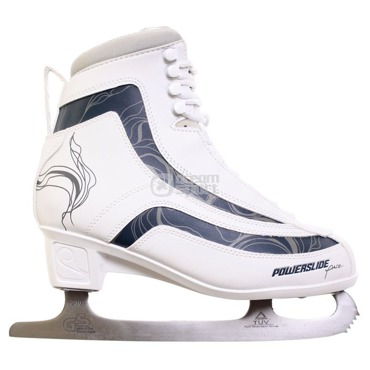 Lední brusle Powerslide Elle white/blue 10/11