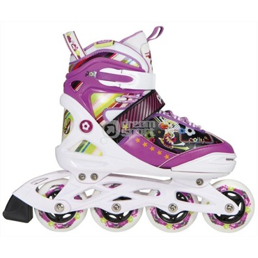 Dětské inline brusle Powerslide Barbie Fun Roll