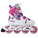 Dětské inline brusle Powerslide Barbie Fashion Dots Dívčí dětské in-line brusle Barbie Fabulous 2011 jsou roztahovací a vybaveny velice jednoduchým...  P