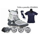 Inline brusle Powerslide Phuzion 2 Pure 09 D�msk� model rychl�ch fitness brusl� s velk�mi kole�ky Conquest 84 mm. Monokonstruk�n� hlin�kov�... Kole�kov� brusle Powerslide