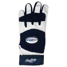 Dámské pálkařské rukavičky Rawlings BGP355W Dámské velikosti, určeno pro fast pitch, odolná kůže na dlani, barva navy/bílá.  