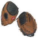 Rukavice Rawlings PL190BG materi�l kompozitov� k��e, p�ekr�vaj�c� Fastback, vel. 9", pro za��naj�c� hr��e baseballu, barva... Baseball, softball Rawlings