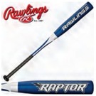 Baseballová pálka Rawlings YBRAP4 Raptor, slitina 7050+, kvalitní silná slitina, nová technologe barrelu 2 1/4", odlehčená pálka -...  
