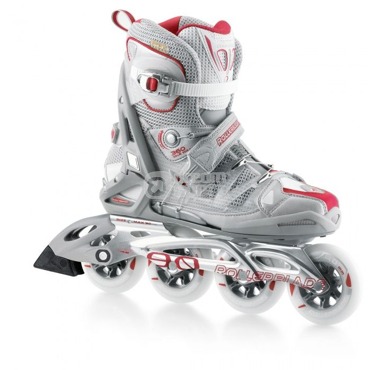 Inline brusle Rollerblade Activa 360 white/red 09