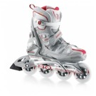 Inline brusle Rollerblade Activa 360 white/red 09 Brusle navr�en� pro v�kon a komfort. Syst�m rychl� fixace za pomoc� 360� sta�en�. Ultra lehk�... Kole�kov� brusle RollerBlade