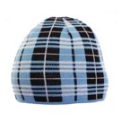 Kulich Sensor Cube modrý Retro kulich s vzhledem flanelových košil s vnitřním lemem vyrobeným z funkčního polyesteru,...  S