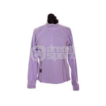 Dámská mikina Sensor Smartfleece se zipem fialová