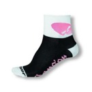 Ponožky Sensor Skull pink Opravdu nízké až neviditelné ponožky  45% coolmax, 3% elastan, 52% polypropylen  