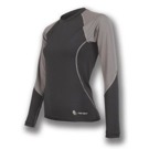 Sensor Coolmax Fresh dámské tričko dl. rukáv černá/šedá Velmi lehké sportovní tričko z materiálu Coolmax pro maximální odvod potu při zátěži. Ionty...