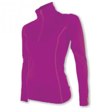Dámské tričko SENSOR MERINO ACTIVE s dlouhým rukávem a stojáčkem lila z kategorie .