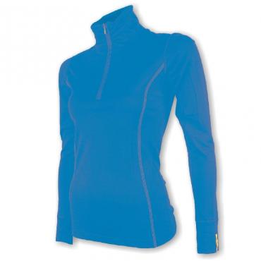 Dámské tričko SENSOR MERINO ACTIVE s dlouhým rukávem a stojáčkem modré z kategorie .