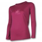 Dámske tričko SENSOR MERINO ACTIVE PERFORMANCE TEE Orchidea lila