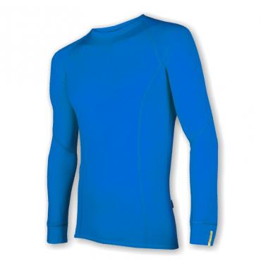 Pánské termoprádlo s dlouhým rukávem SENSOR MERINO ACTIVE modré z kategorie .