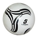 Fotbalový míč Spokey CBALL bílo-černý wave Fotbalový míč určený pro rekreační hru. Součástí míče je síťka a jehla na huštění.  
