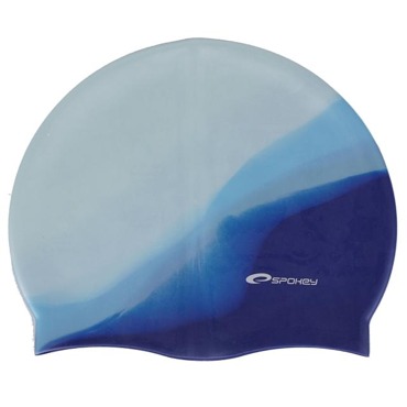 Plavecká čepice Spokey ABSTRACT bílo-modrá z kategorie .