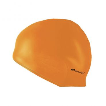 Plavecká čepice Spokey SUMMER silikonová - oranžová z kategorie .