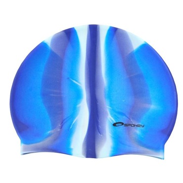 Plavecká čepice Spokey ABSTRACT modro-modrá z kategorie .