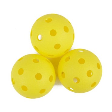 Florbalové míčky Spokey TURN žluté z kategorie .