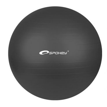 Gymnastický míč Spokey FITBALL 55 cm včetně pumpičky, černý z kategorie .