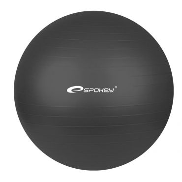 Gymnastický míč Spokey FITBALL 55 cm včetně pumpičky, černý Spokey Velké cvičební míče odolné Fitness gymnastický cvičební míč z odolného PVC s nosností do 300 kg. Vhodný pro cvičení doma, v kanceláři či k...